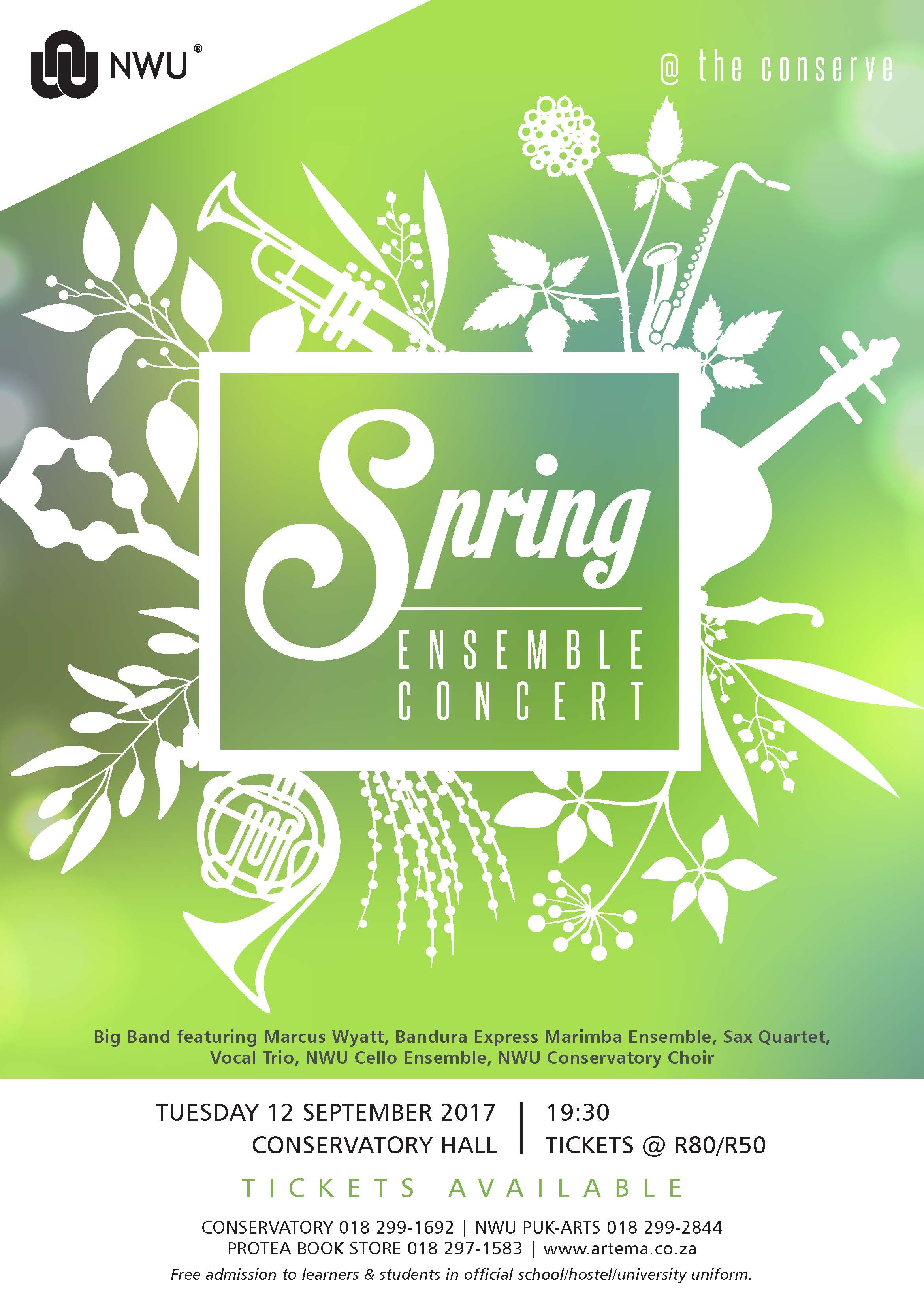 Spring Ensemble Concert — 20 September 2016