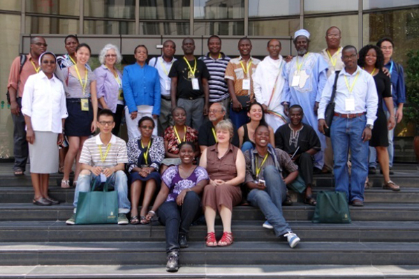 Delegates from Africa at the 42nd ICTM World Conference