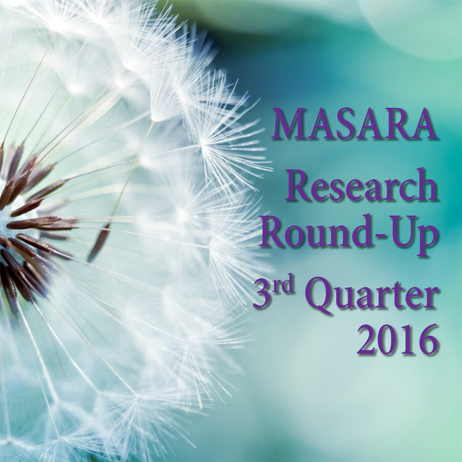 MASARA Research Round-Up — 3rd Quarter 2016
