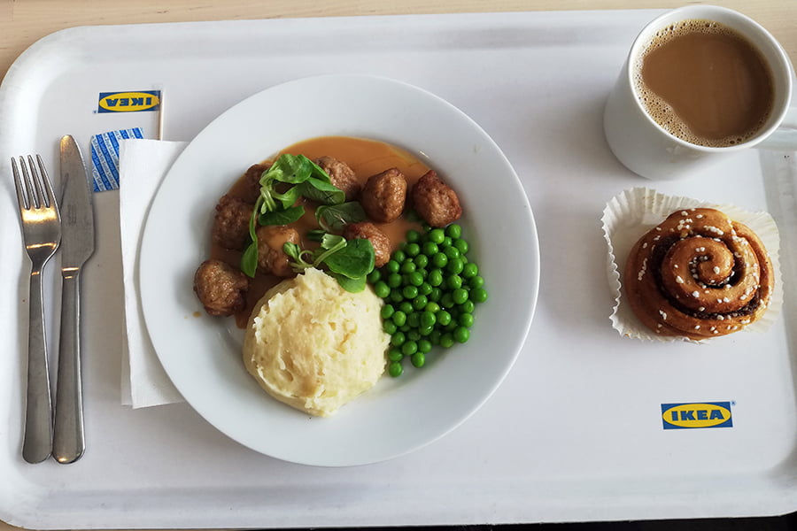 Swedish meatballs with gravy