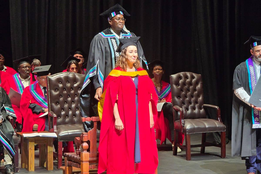 Final doctoral graduate of 2025