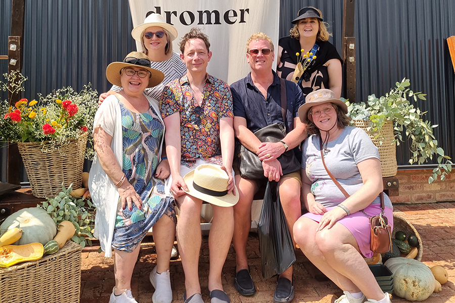 Exchanging cold weather for a warm reception