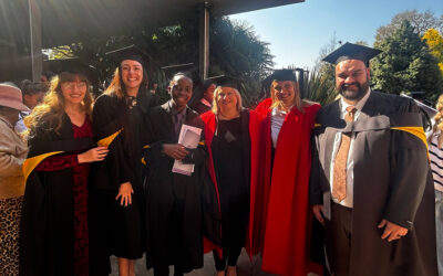 Half a dozen MMus graduates