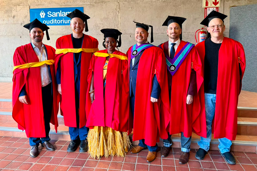 Doctorates galore!